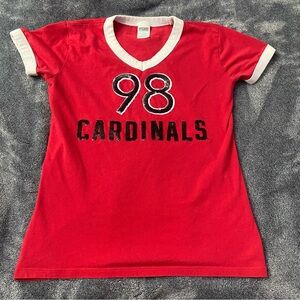 Victoria's Secret PINK Louisville Cardinals V-neck t-shirt